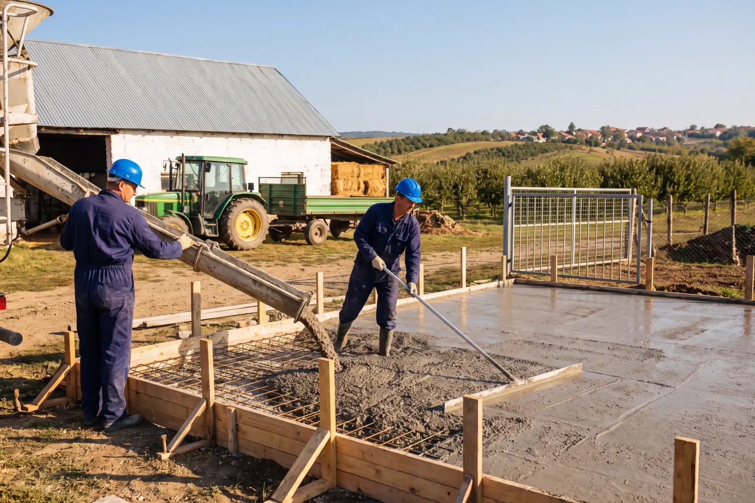 Betonik — betoniranje u celoj Srbiji | Objekti na gazdinstvu — štale, đubrišta i silaža