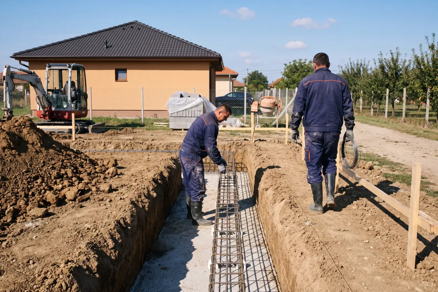Betonik — betoniranje u celoj Srbiji | Trakasti temelji