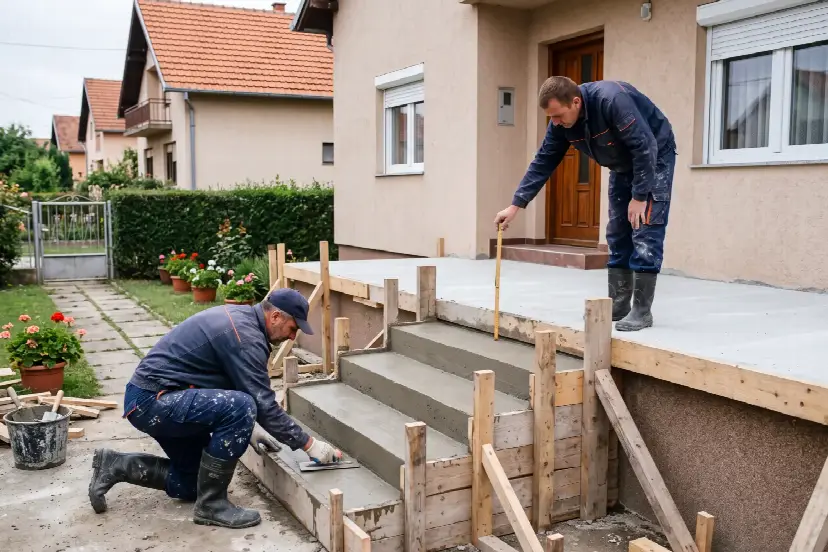 Betonik — betoniranje u celoj Srbiji | Betoniranje stepenica