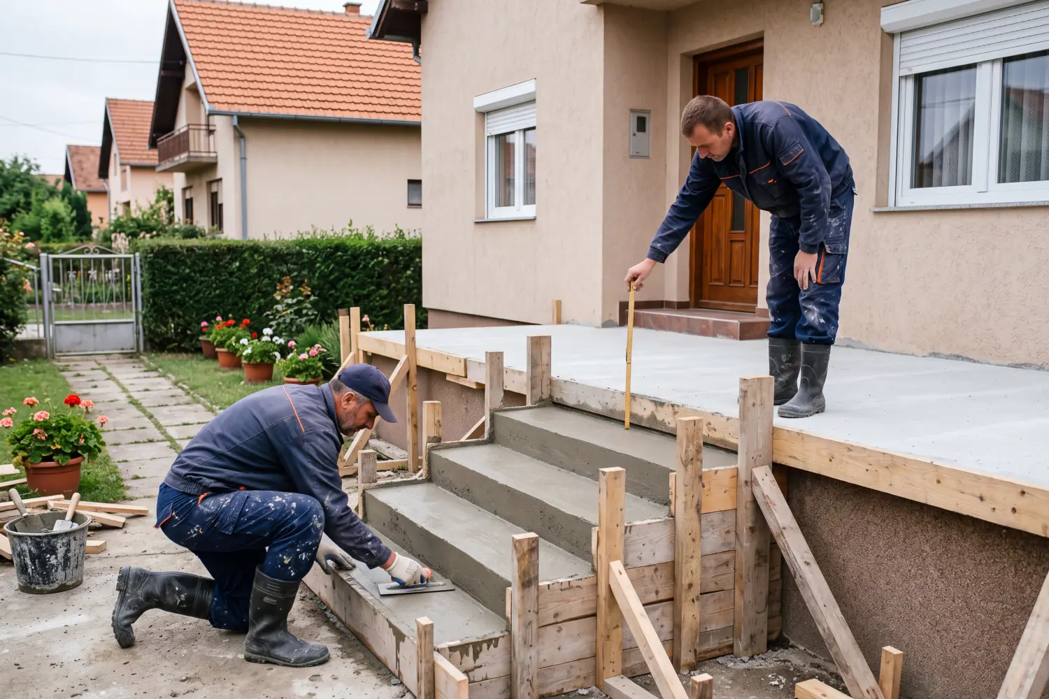 Betonik | Betoniranje stepenica